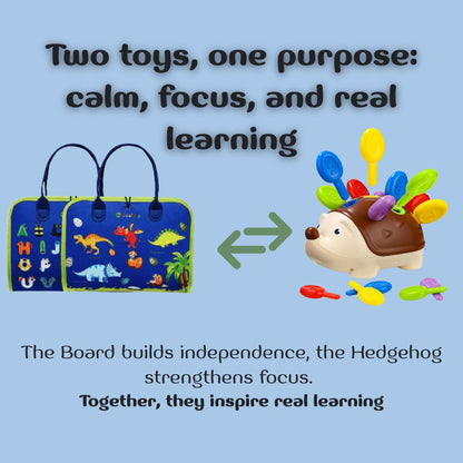 LúdiKo Hedgehog Montessori Toy