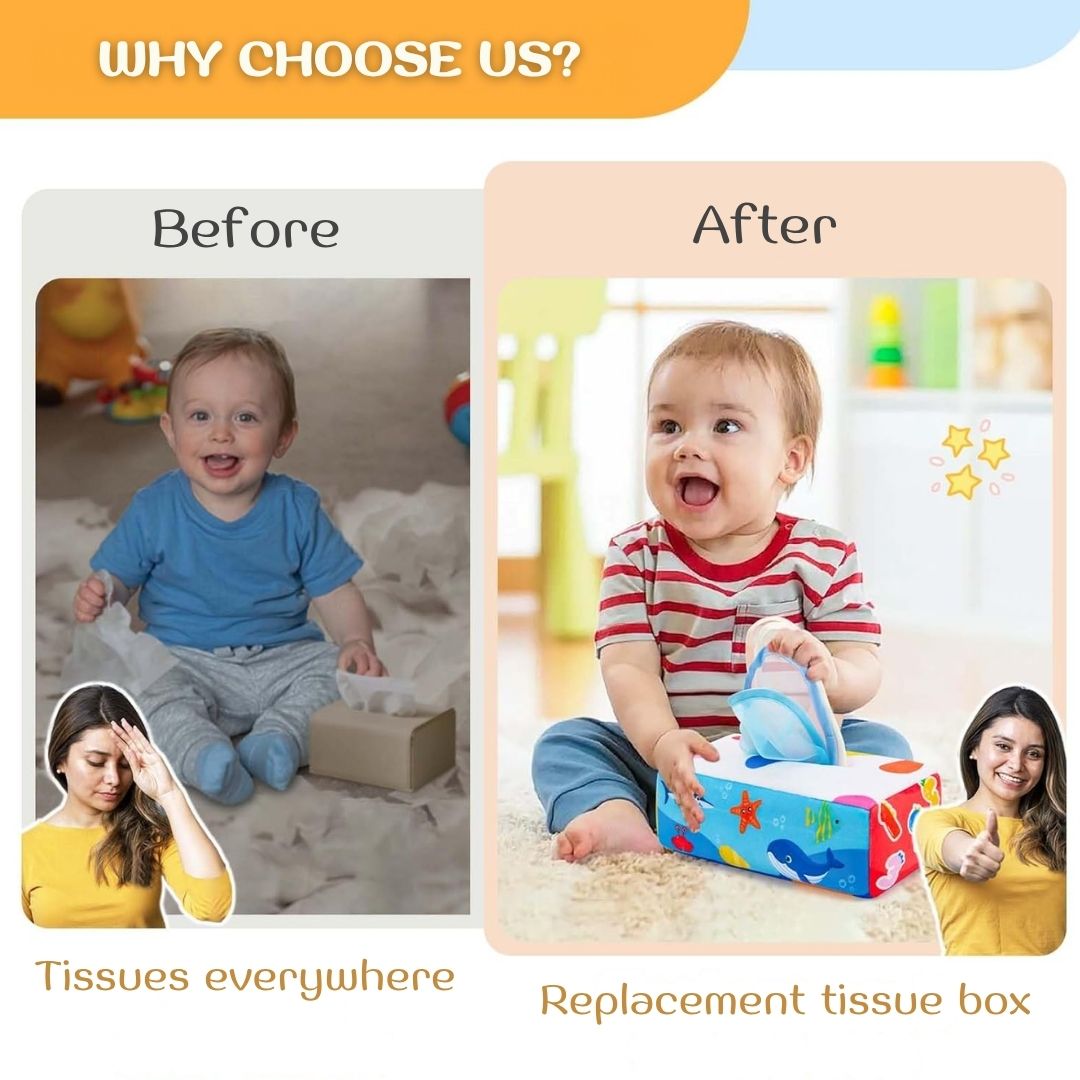 LúdiKo Montessori Tissue Box